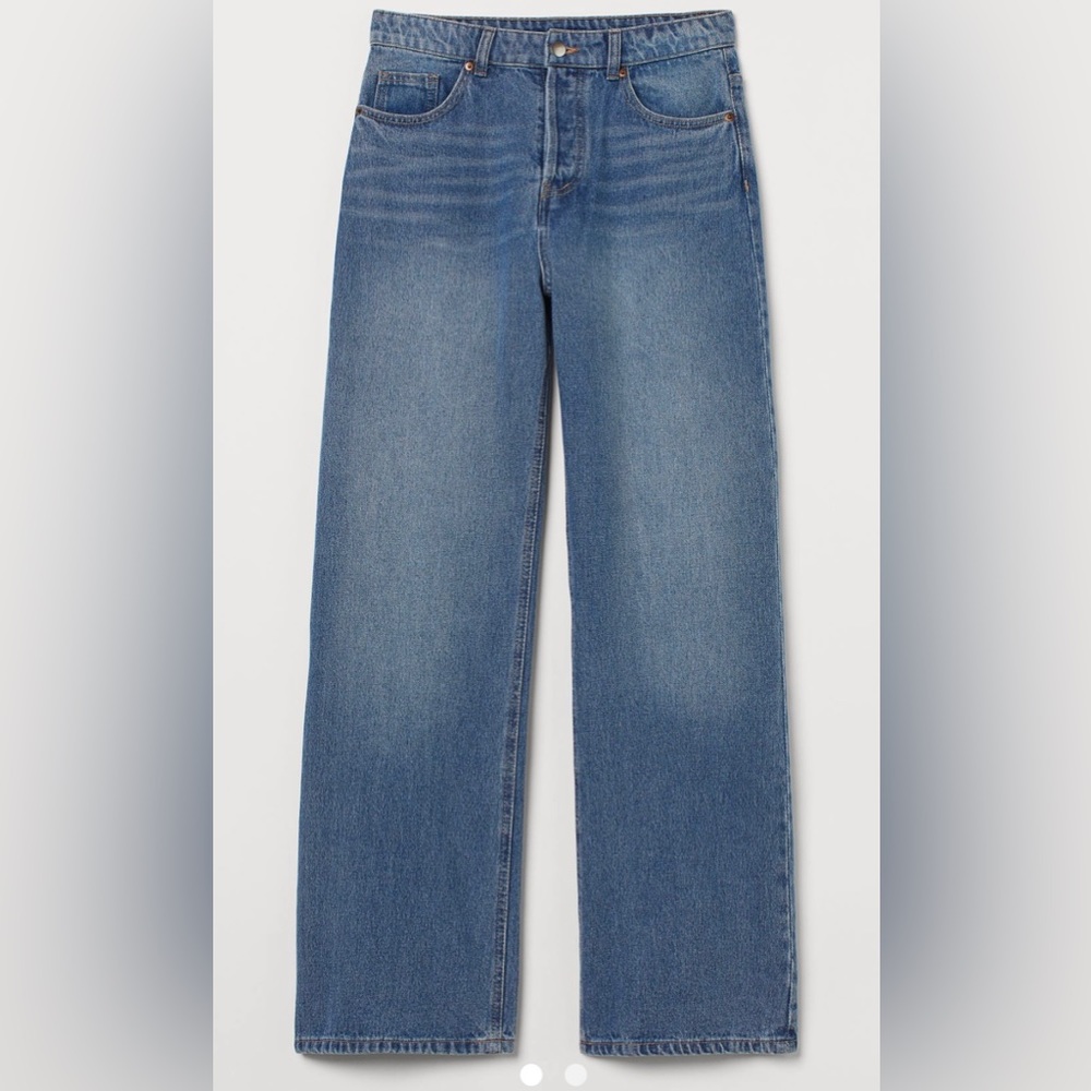 H & M High Waist Wide Leg